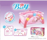 Baby Crib with doll