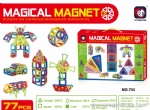 Educational Magnetic Blocks - 77pcs