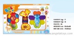 Teether and Rattle Set (3pcs)
