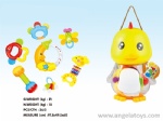 Duck Bottle Teether and Rattle Set (7pcs)