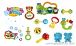 Baby Rattles with Musical Worm - 11pcs