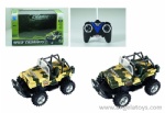 4-channel R/C Wrangler Military Camouflage SUV